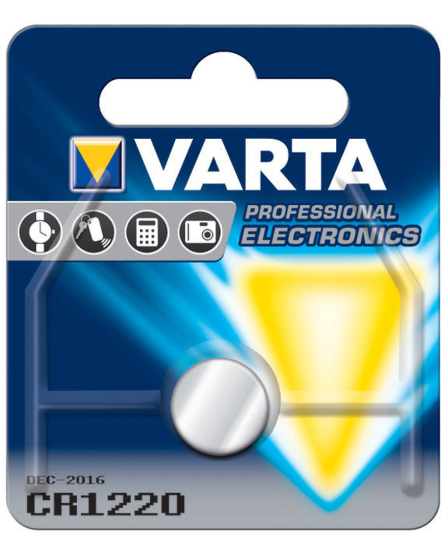 VARTA CR1220 Lithium Battery image 1